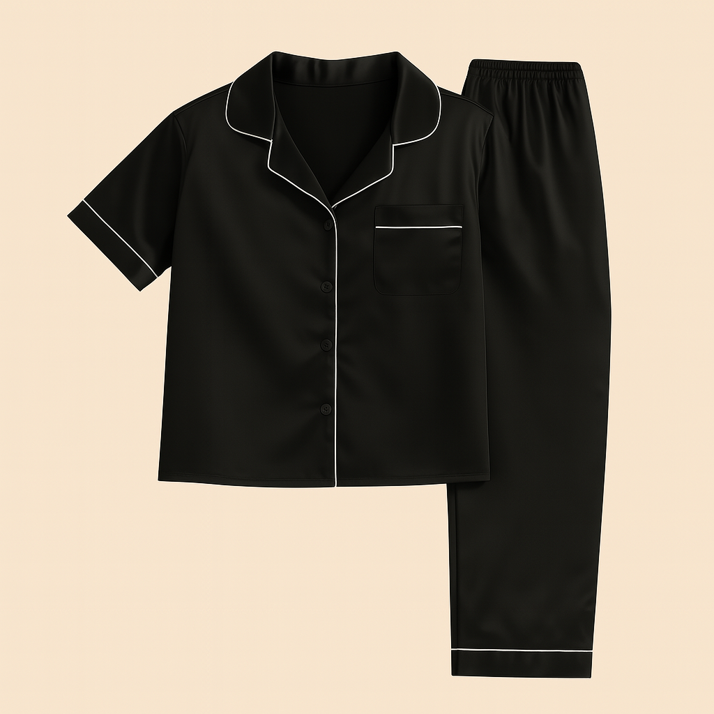 Ensemble de pyjama avec broderie personnalisée