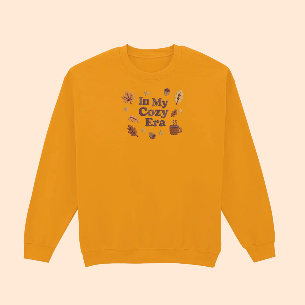 Sweatshirt brodé In my cozy era