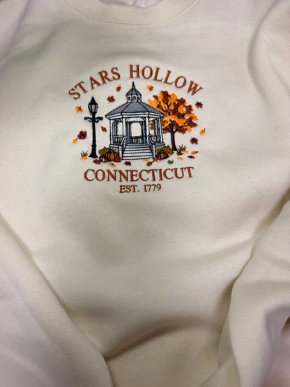 Sweat-shirt brodé inspiré de Stars Hallow Gilmore girls
