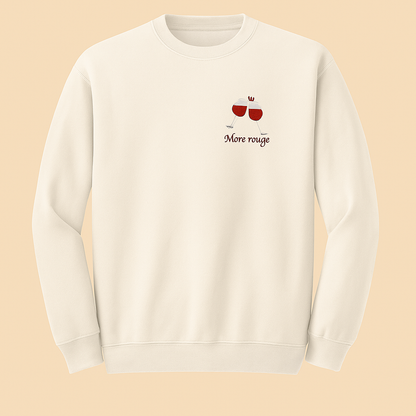 Sweatshirt avec broderie personnalisée logo