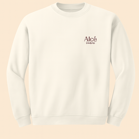 Sweatshirt avec broderie personnalisée logo