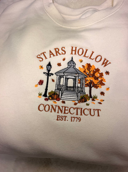 Sweat-shirt brodé inspiré de Stars Hallow Gilmore girls