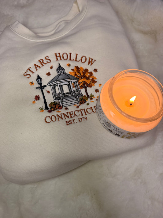 Sweat-shirt brodé inspiré de Stars Hallow Gilmore girls
