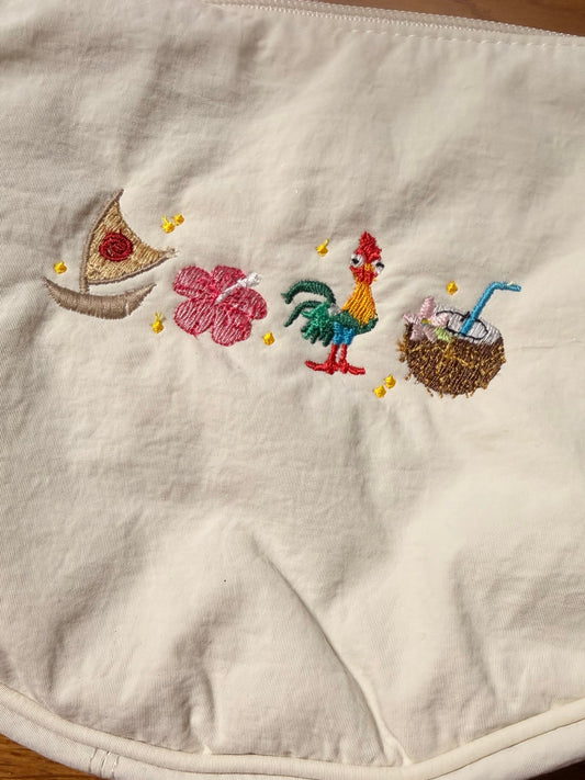 Sac banane brodé Vaina