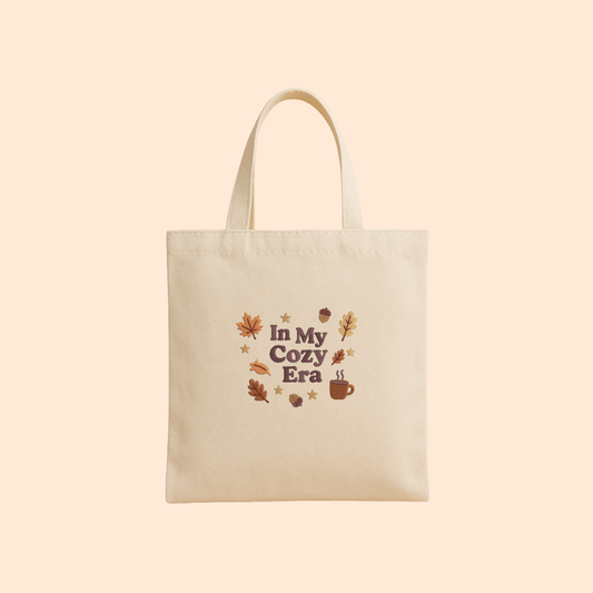 Tote bag brodé in my cozy era