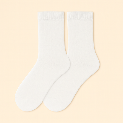 Chaussettes avec broderie personnalisée phrase