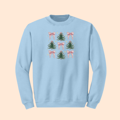 Sweatshirt brodé noeuds