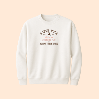 Sweatshirt brodé pole nord