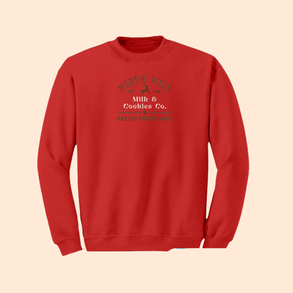 Sweatshirt brodé pole nord